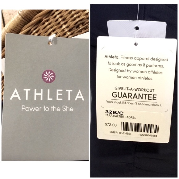 NWT Athleta Tara Halter Swim Tankini Small 32 B/C - Picture 11 of 11